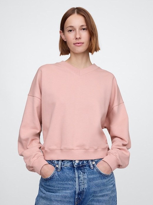 Image number 1 showing, Heavyweight French Terry Oversized Sweatshirt