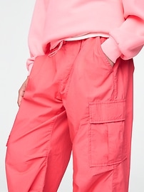 Kids Pull-On Cargo Parachute Pants