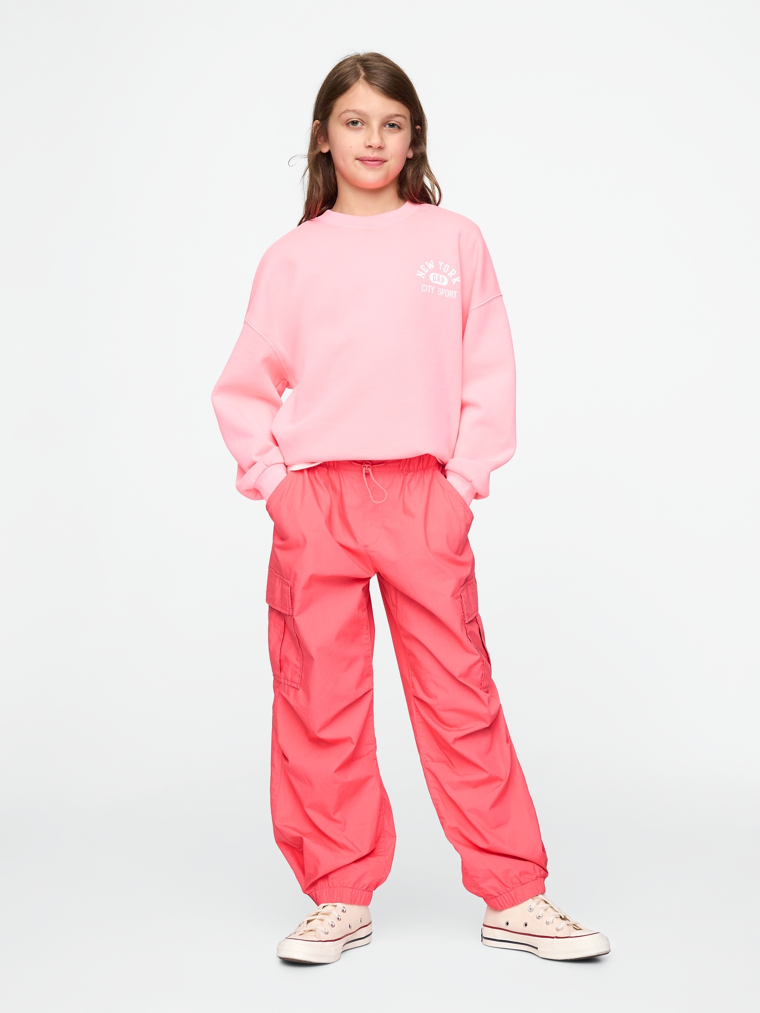 Kids Easy Cargo Parachute Pants