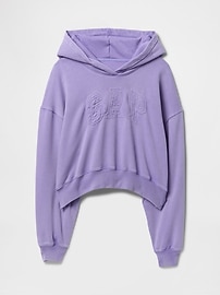 Vintage Soft Cropped Hoodie