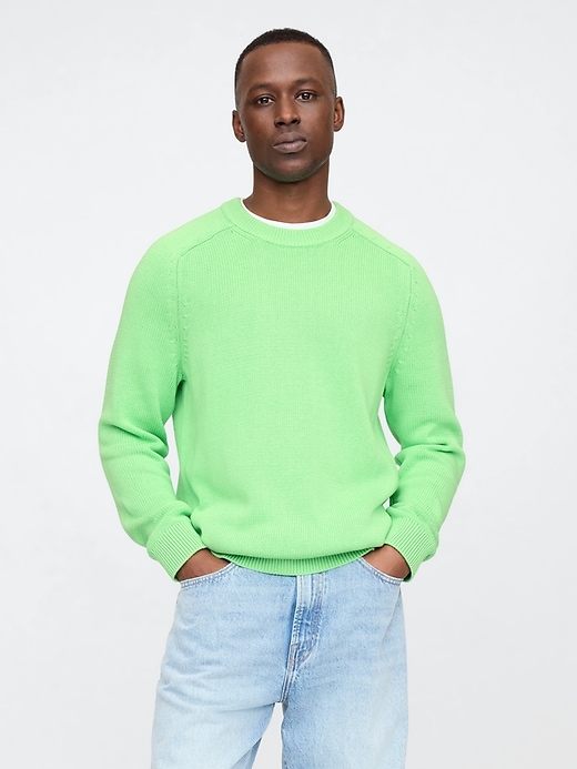 Image number 1 showing, Raglan Crewneck Sweater