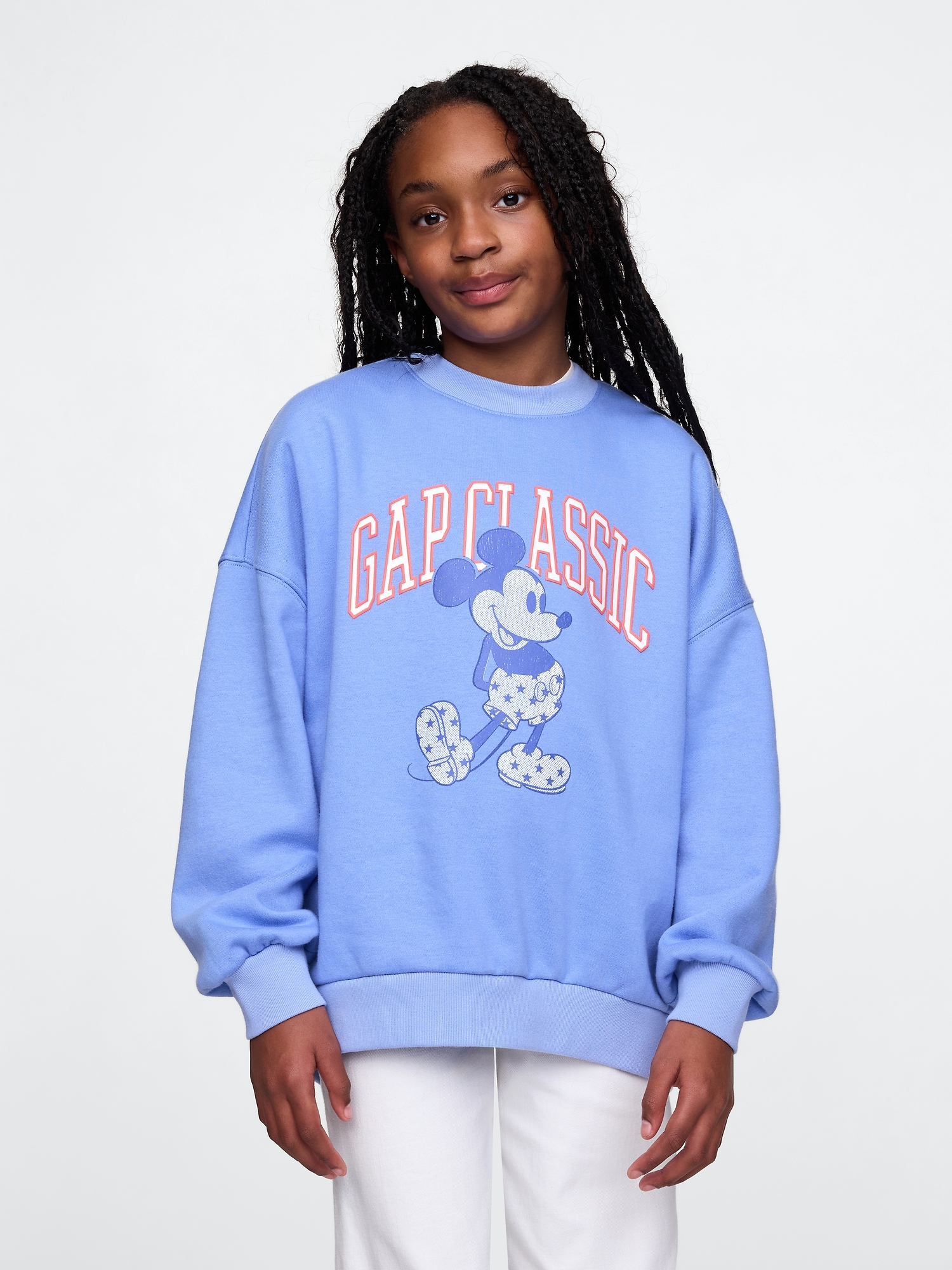 Gap × Disney Kids VintageSoft Oversized Sweatshirt