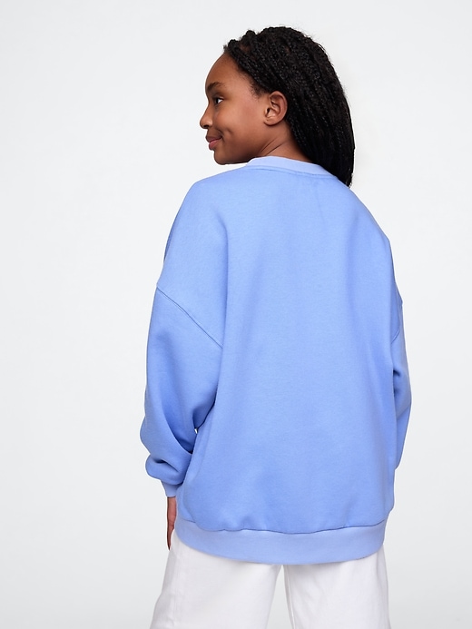 Image number 3 showing, Gap × Disney Kids VintageSoft Oversized Sweatshirt