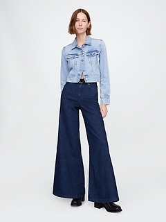 High Rise Relaxed Flare Jeans