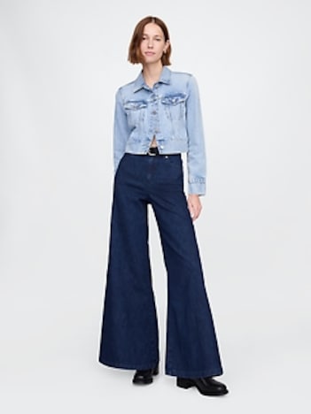 High Rise Relaxed Flare Jeans