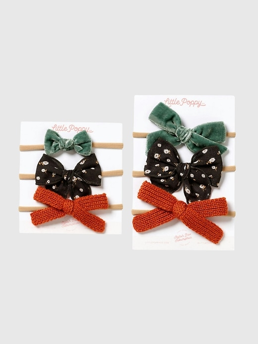2 of 8 showing, with the color MULTI of product The Posy Headband Bow Set