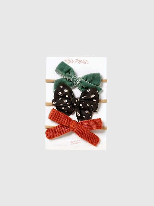1 of 8 showing, with the color MULTI of product The Posy Headband Bow Set