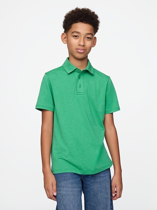 Image number 1 showing, Kids GapFit Tech Performance Polo
