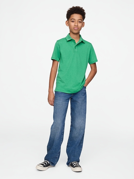 Image number 4 showing, Kids GapFit Tech Performance Polo