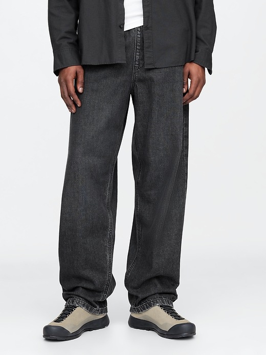 Image number 3 showing, UltraSoft Baggy Jeans