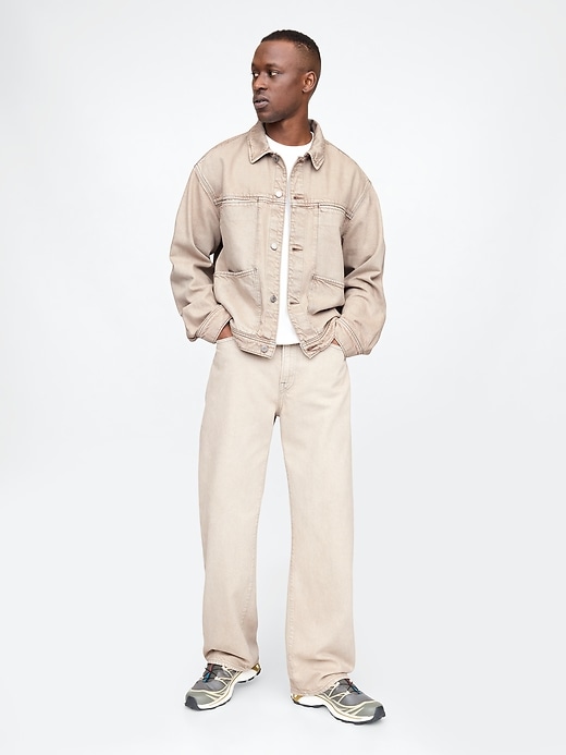 Image number 3 showing, UltraSoft Boxy Icon Denim Jacket