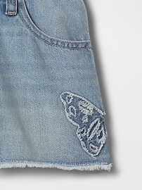 Kids Low Rise Stride Denim Shorts