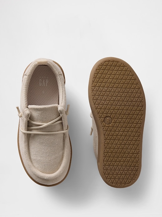 Image number 3 showing, Baby & Toddler Chambray Moc Sneakers