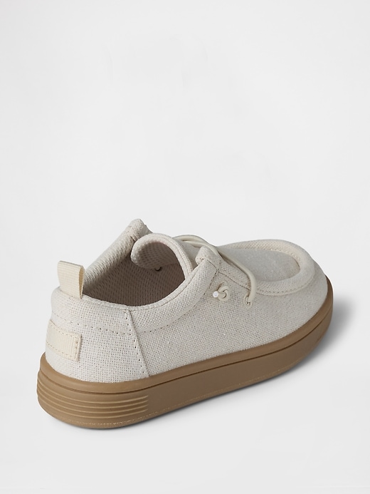Image number 4 showing, Baby & Toddler Chambray Moc Sneakers