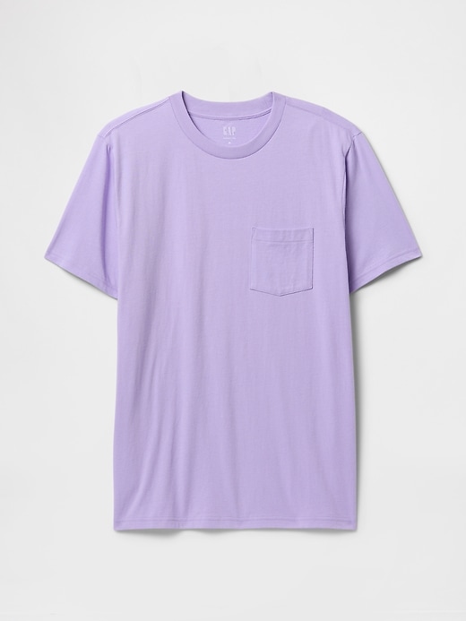 Image number 5 showing, Organic Cotton Pocket T-Shirt
