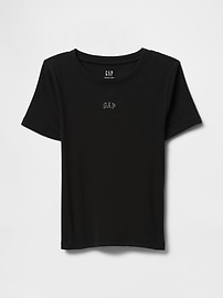 Modern Logo Crop T-Shirt