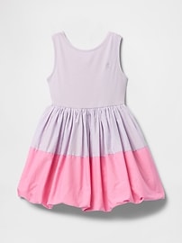 Baby & Toddler Mixed Media Bubble Dress