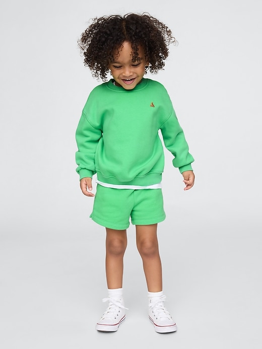 Image number 1 showing, Baby & Toddler VintageSoft Washed Pull-On Shorts