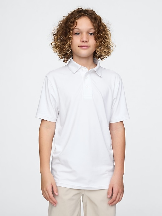 Image number 1 showing, Kids GapFit Tech Performance Polo