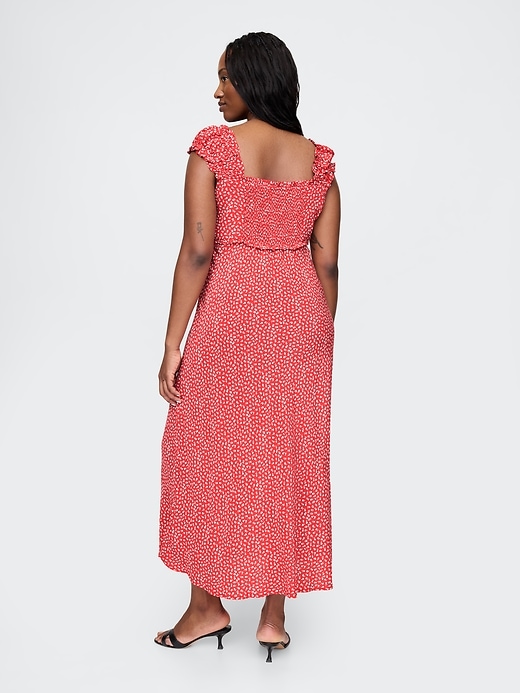Image number 6 showing, Crepe Sweetheart Maxi Dress