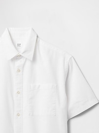 Kids Linen-Cotton Relaxed Shirt
