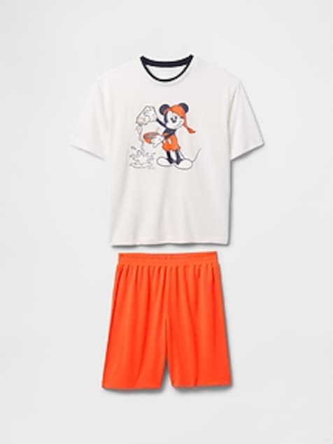 Gap × Disney Kids Recycled PJ Short Set