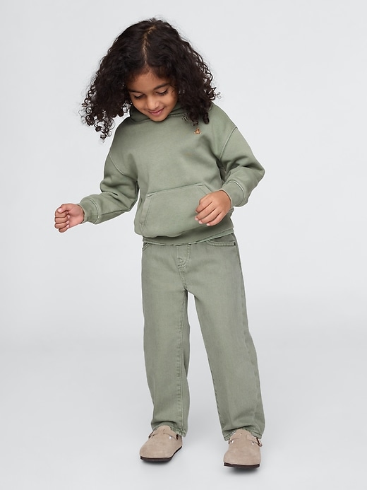 Image number 1 showing, Baby & Toddler UltraSoft Pull-On Baggy Jeans