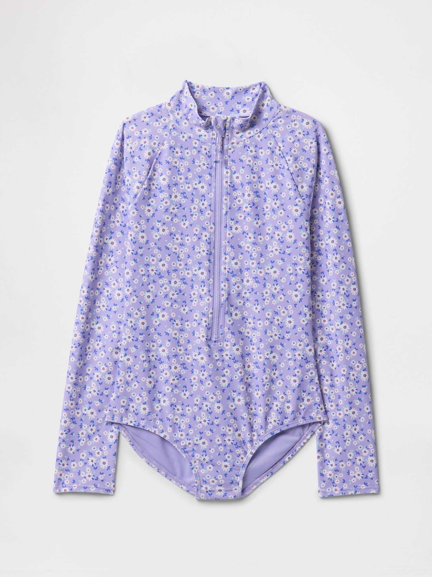Kids Zip Swim Rash Guard