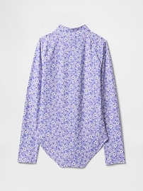 Kids Zip Swim Rash Guard