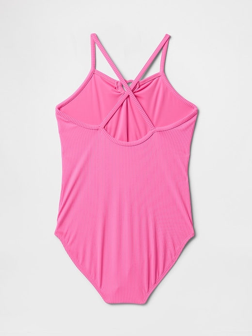 Image number 2 showing, Kids Rib One-Piece Swimsuit