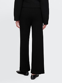 100% Cotton Relaxed Sweater Pants