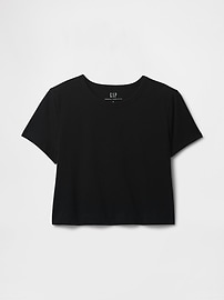 Organic Cotton VintageSoft Cropped T-Shirt