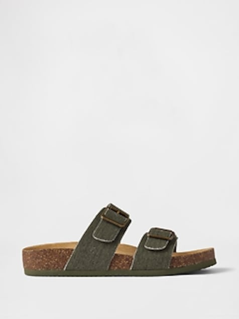 Kids Buckle Cork Sandals