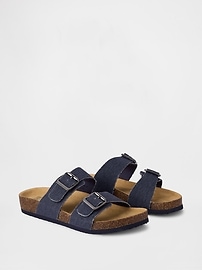 Kids Buckle Cork Sandals