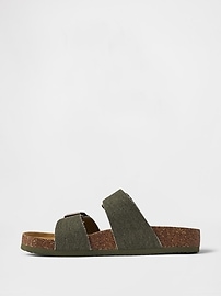 Kids Buckle Cork Sandals