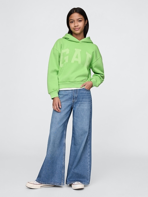 Image number 4 showing, Kids VintageSoft Relaxed Logo Hoodie