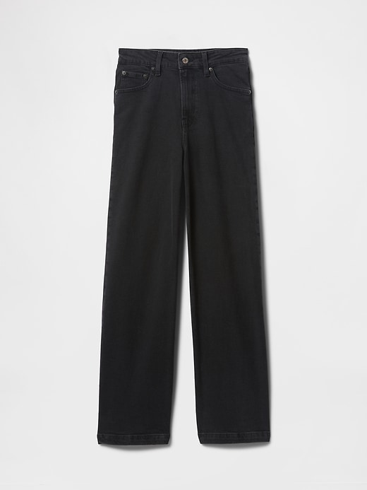 Image number 8 showing, Curvy High Rise Stride Wide-Leg Jeans