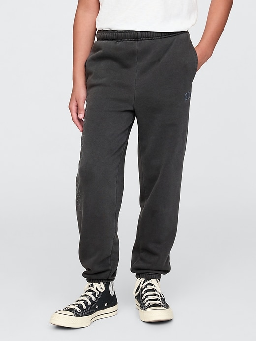 3 of 8 showing, with the color Black of product Kids VintageSoft Star Wars Joggers