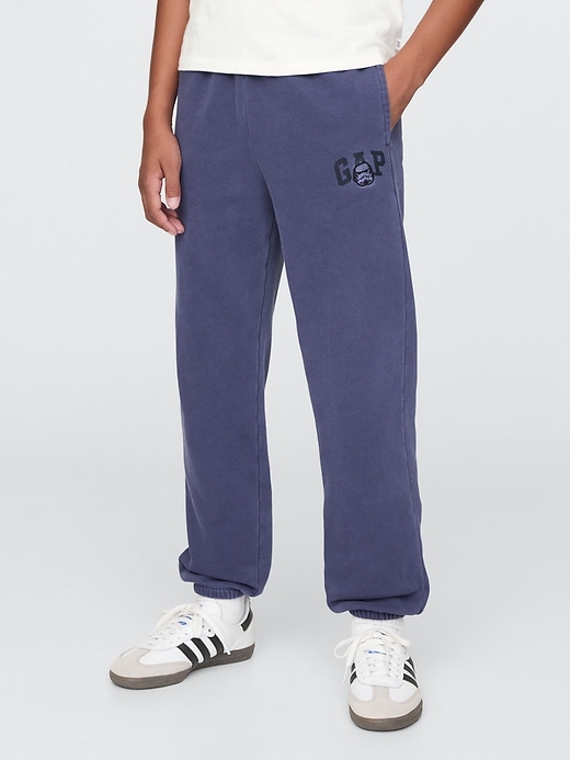 3 of 8 showing, with the color navy uniform of product Kids VintageSoft Star Wars Joggers