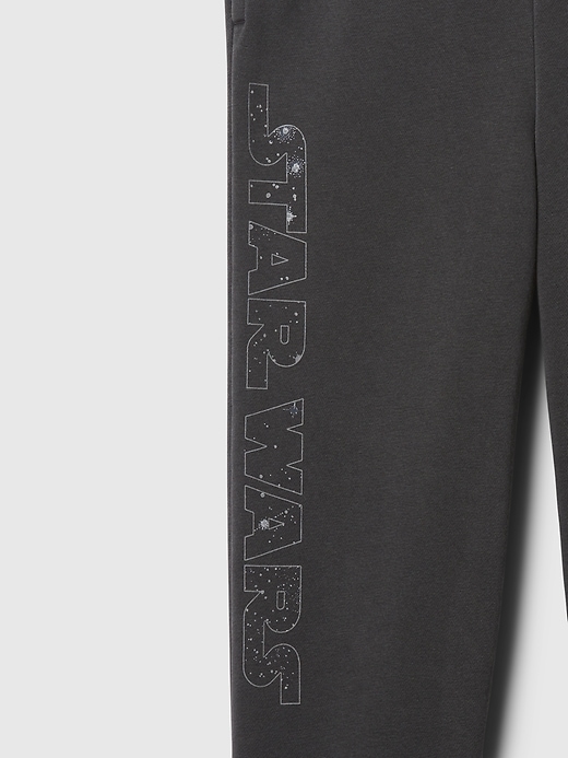 4 of 8 showing, with the color Black of product Kids VintageSoft Star Wars Joggers