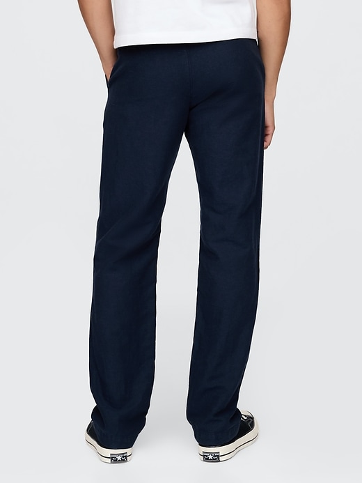 Image number 4 showing, Linen-Cotton Khakis
