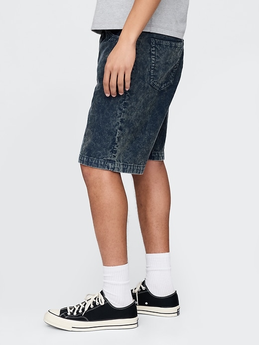 Image number 3 showing, Washed Corduroy Shorts