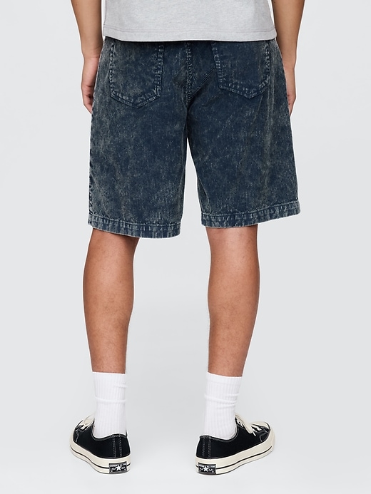 Image number 4 showing, Washed Corduroy Shorts