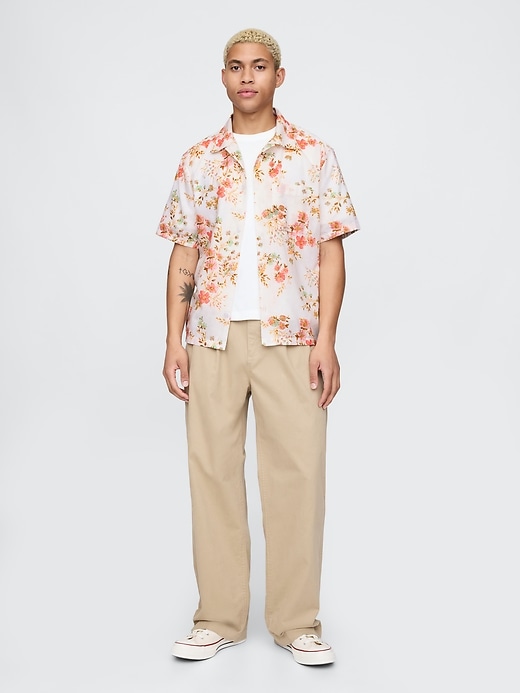 Image number 2 showing, Linen-Cotton Shirt