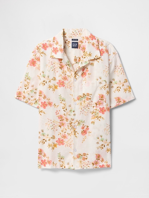 Image number 5 showing, Linen-Cotton Shirt