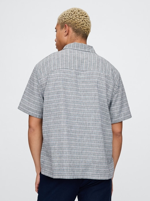 Image number 3 showing, Linen-Cotton Shirt
