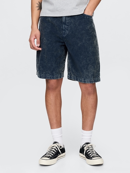 Image number 2 showing, Washed Corduroy Shorts