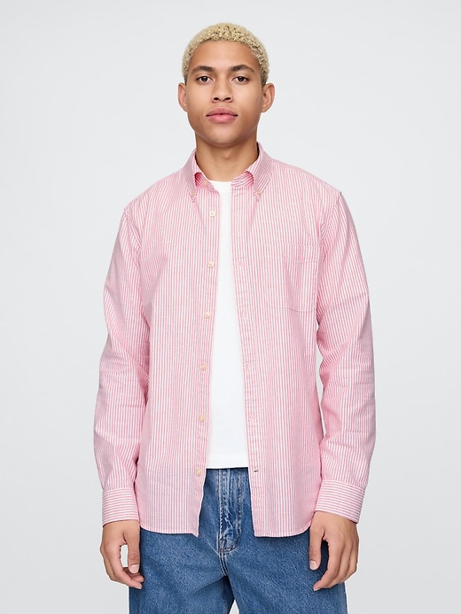 Image number 1 showing, Classic Oxford Shirt in Standard Fit
