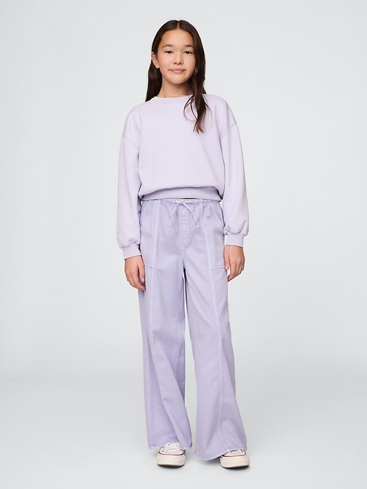 Image number 1 showing, Kids UltraSoft Twill Easy Baggy Pants