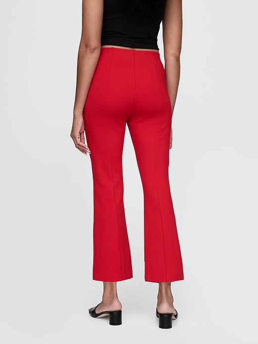 Image number 4 showing, High Rise Ponte Crop Kick Pants